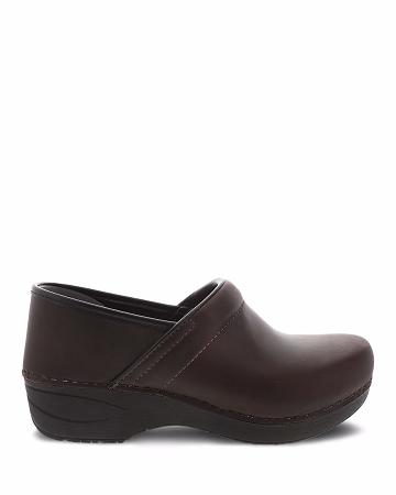 Slip Resistant Shoes Dansko XP 2.0 Imperméables Pull Up Femme Marron | FR 185ZUT